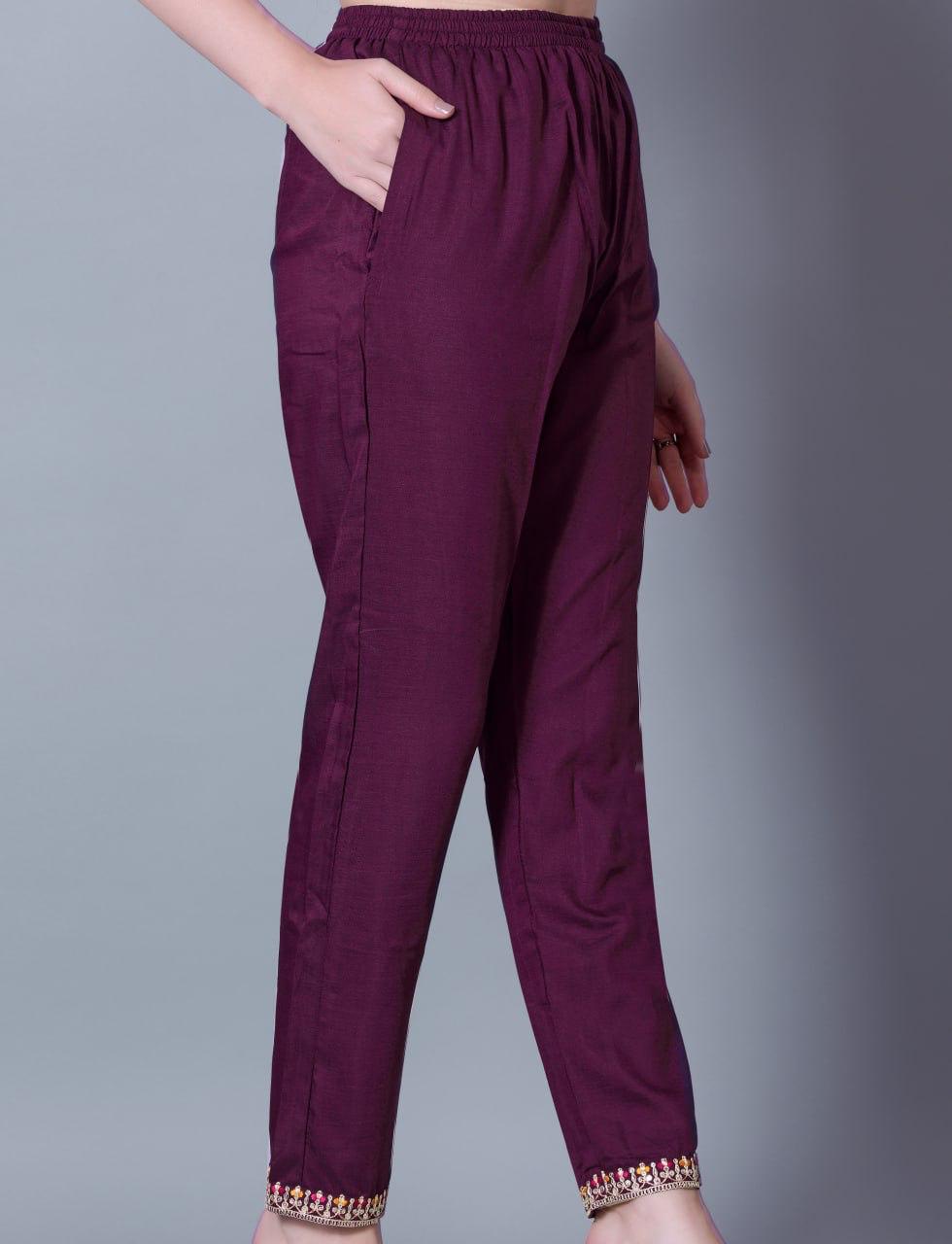 Woman  Embroidered Fully Stitched  Kurta & Dupatta Set